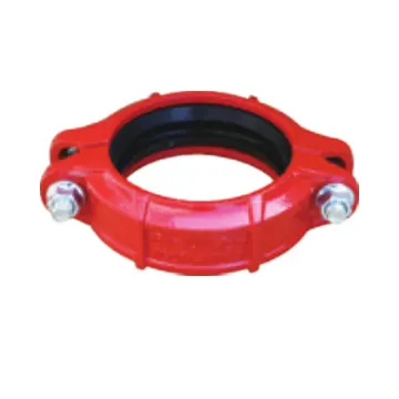 Typical grooved coupling