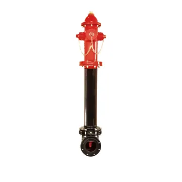 Typical dry barrel fire hydrant