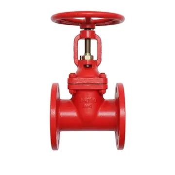 Typical flanged resilient nrs gate valve