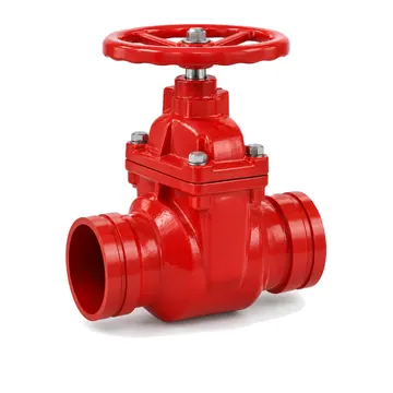 Typical grooved resilient nrs gate valve