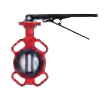 Typical wafer butterfly valve