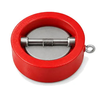 Typical double door wafer check valve