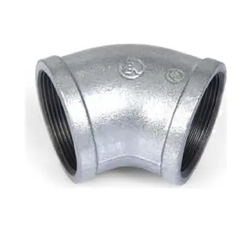 Typical 45° elbow