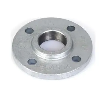 Typical round flange