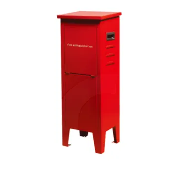 Typical fire extinguisher cabinet